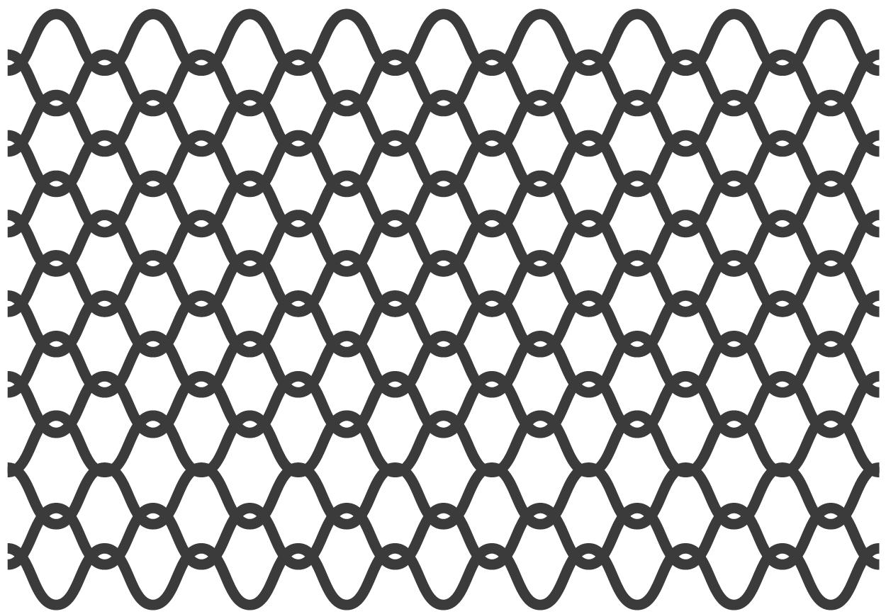 Typ 500 - flat spiral wire mesh belt